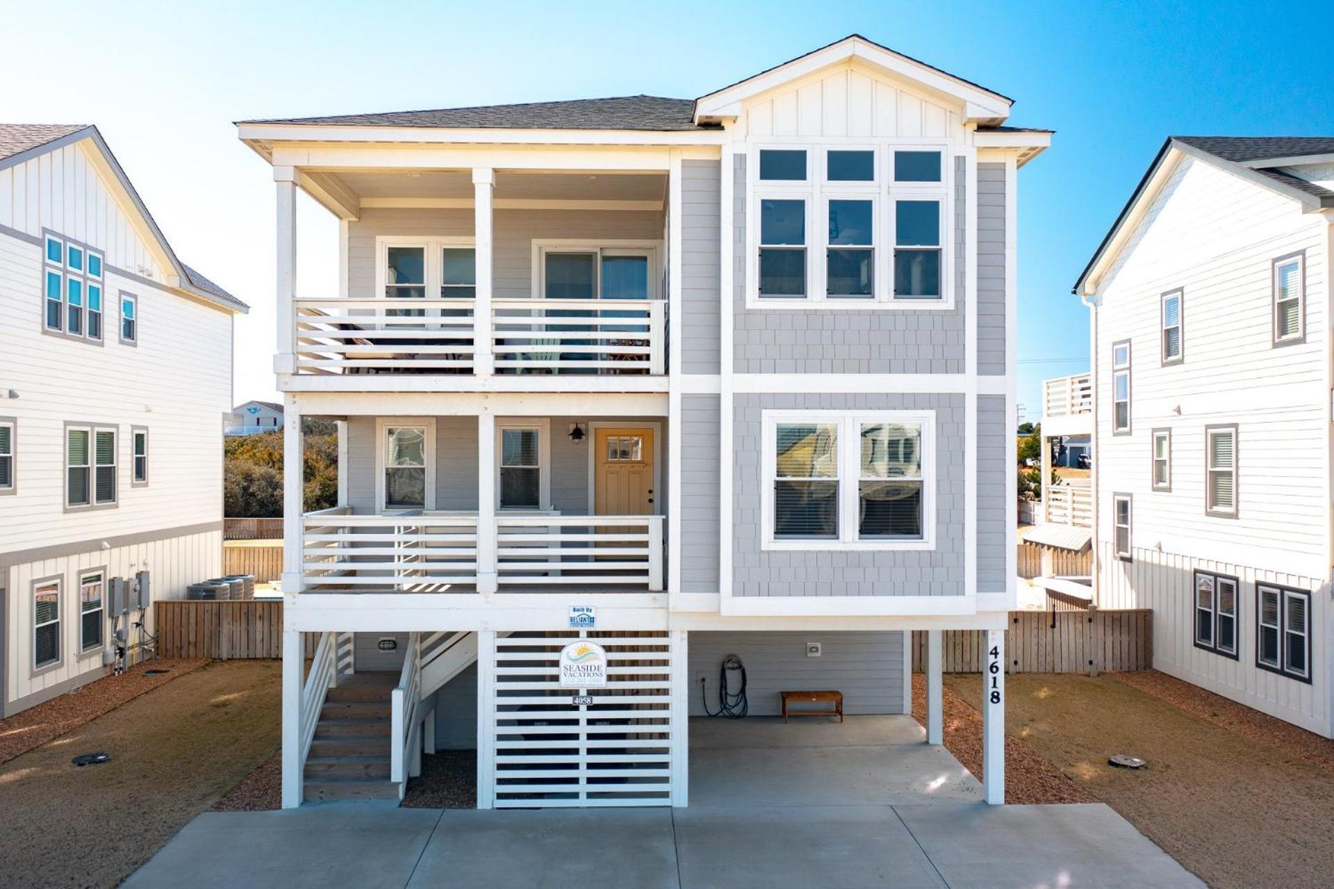 4058 Beach Haven 4 Min Walk To Beach Pool 키티호크 외부 사진