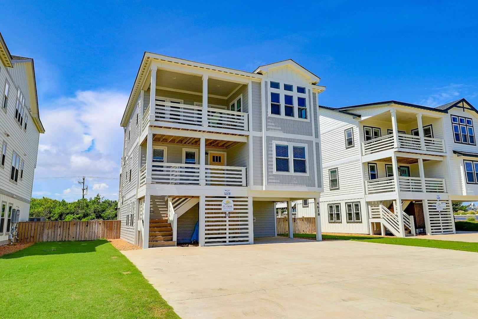 4058 Beach Haven 4 Min Walk To Beach Pool 키티호크 외부 사진